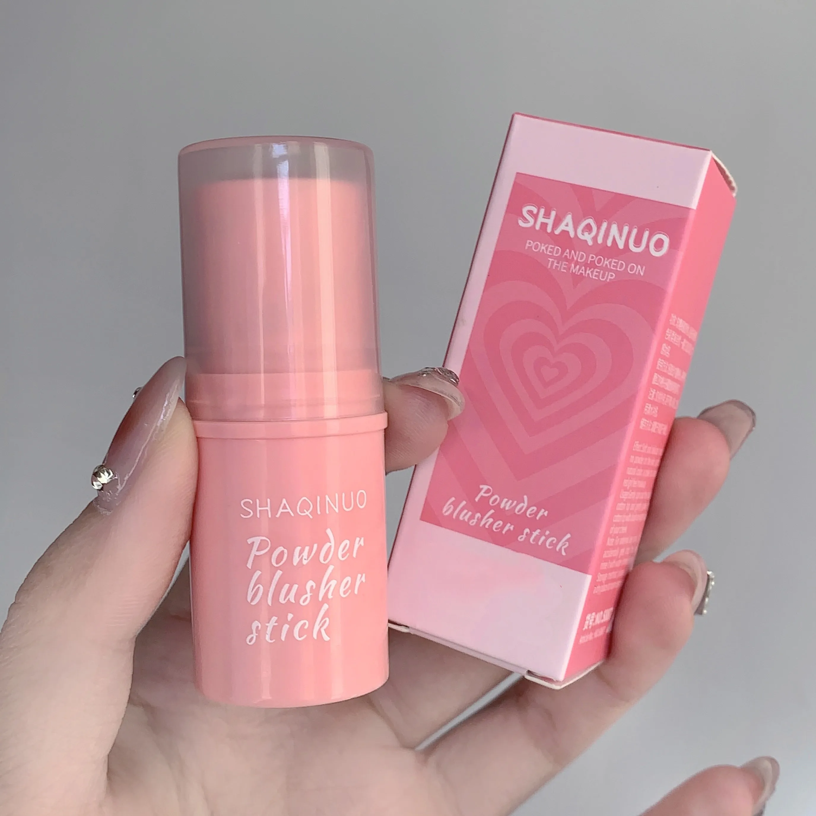 Colorete en barra multifuncional, acabado mate, crema colorete iluminadora para maquillaje natural diario, perfecto para maquillaje facial diario,