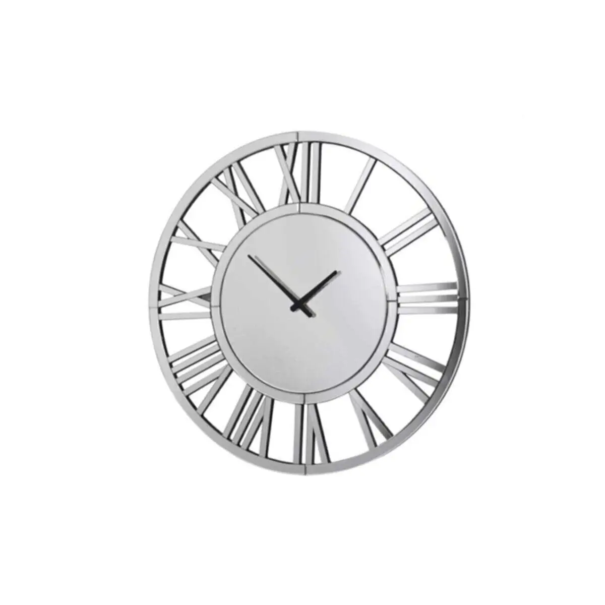 Modern Design Mirrored Plexi Wall Clock Big Size Silent Flow Home Living Room Office Decoration and Clock