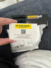 NITECORE NB10000 NB20000 Gen3 Portable Mobile Power Bank 20000mAh Carbon Fiber PD/QC3.0 18W Fast Charge for iPhone Xiaomi