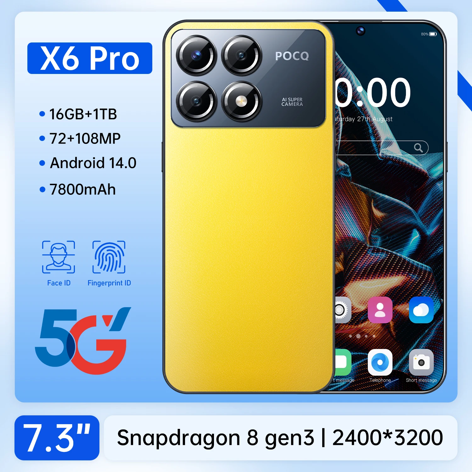 2025 New Hot X6 Pro… - image