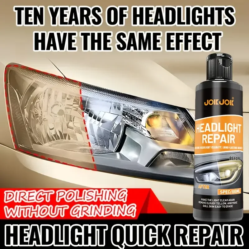 

Паста для восстановления фар — прозрачная, яркая жидкость для восстановления фар, предотвращает пожелтение и окисление.