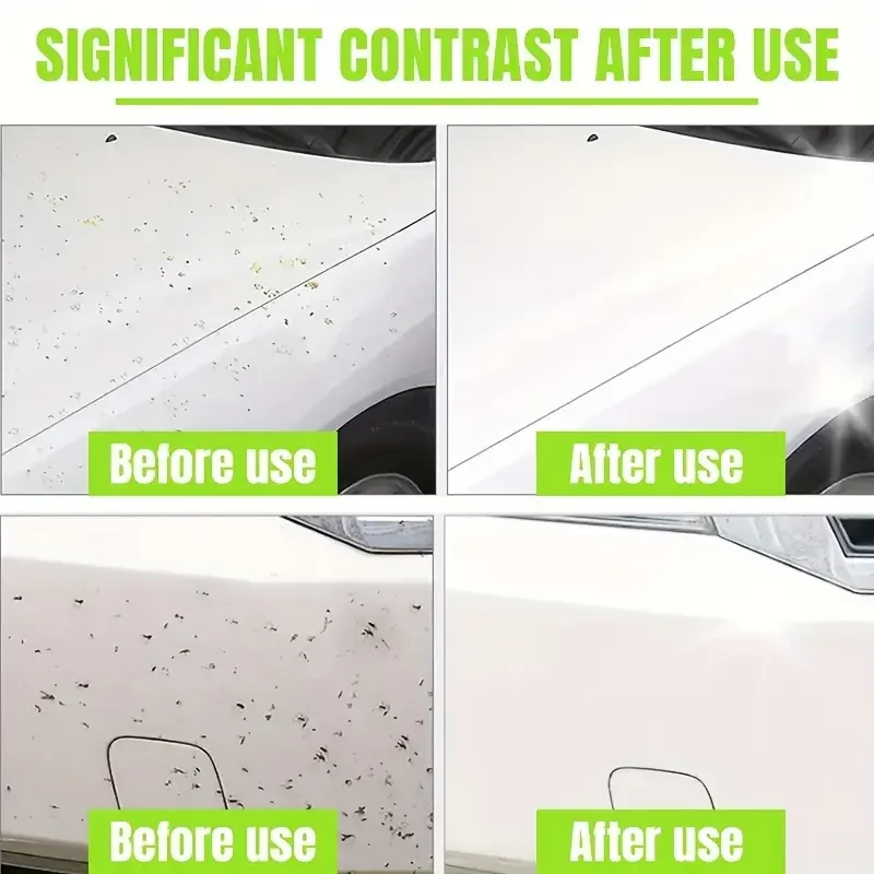 Picture 7: 100ml Car Wash Liquid, 1:100 High Concentration Car Wash Foam, Paint Surface Insect Glue Bird Droppings Cleaner, Car Mud Remover