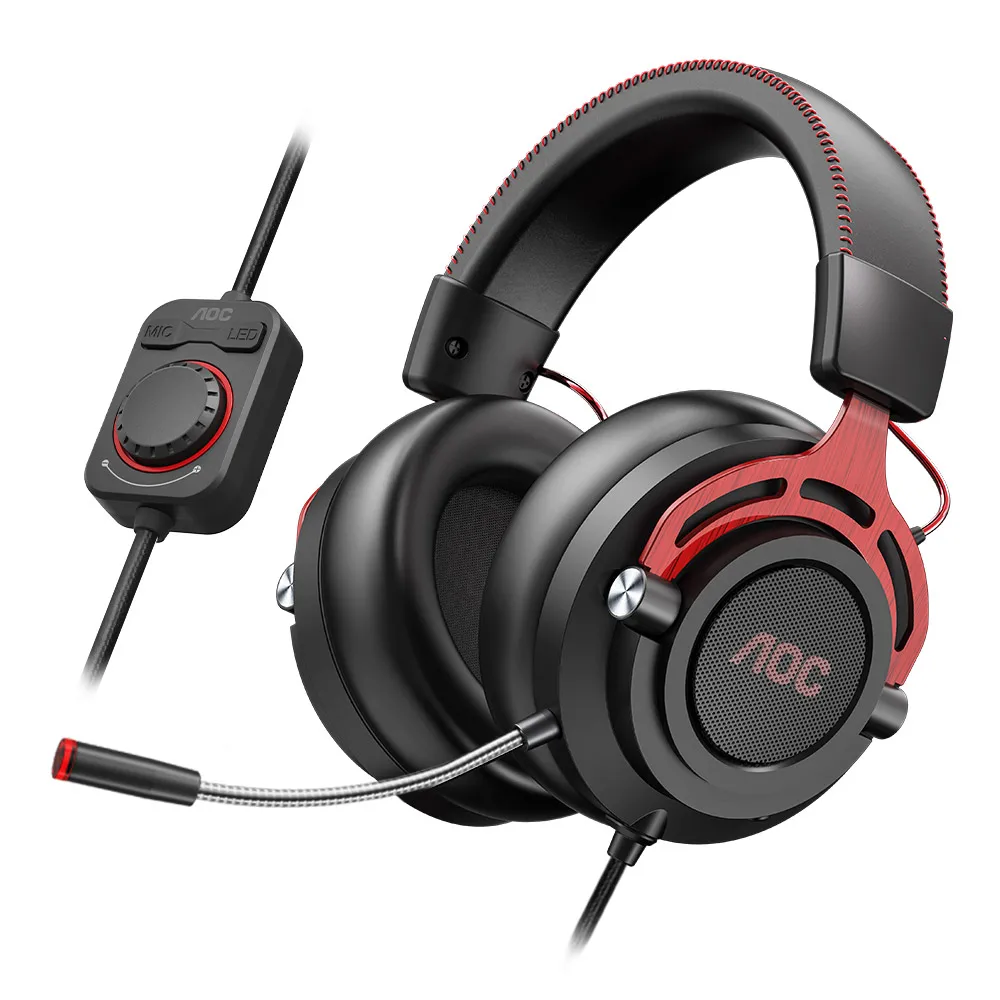 Alpha Scan AOC GH300 7.1 Channel RGB Gaming Headset