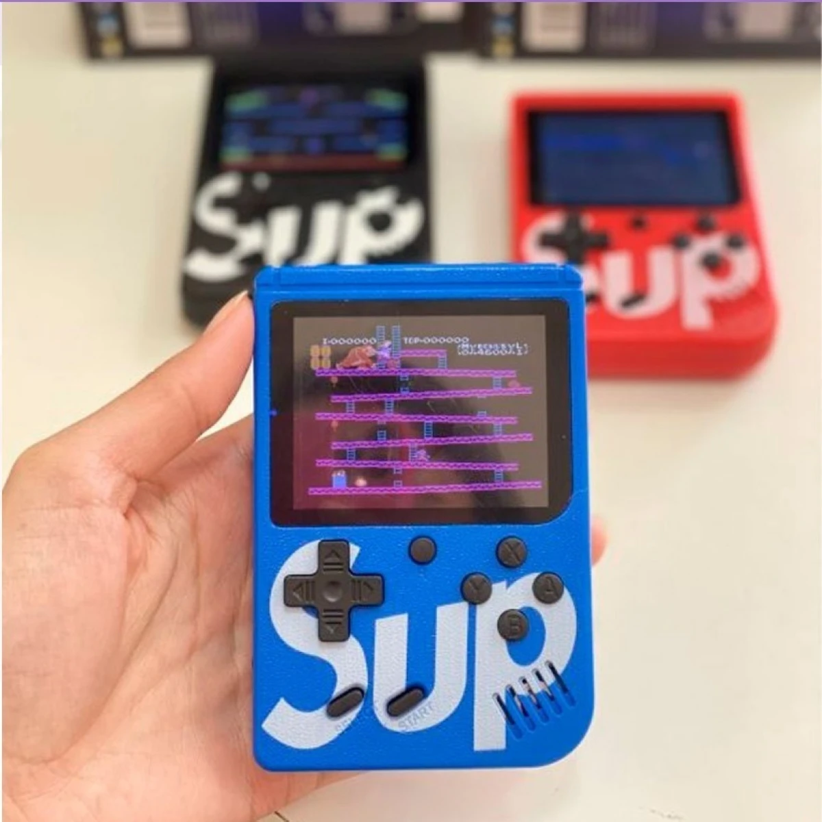 Mini Jogo Retro Portátil Recarregável Com 400 Jogos