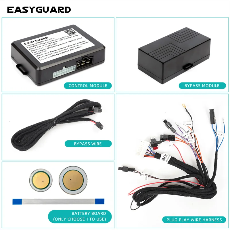 EASYGUARD Plug Play factory key remote starter for BMW 2015-2018 F52/F40, 2013-2018 2/GT F45/F46