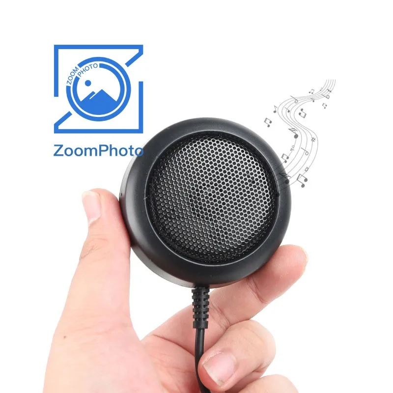 Mini External Radio Speaker 3.5mm Mono Speaker for YAESU/ICOM Plug and Play Radio Accessory