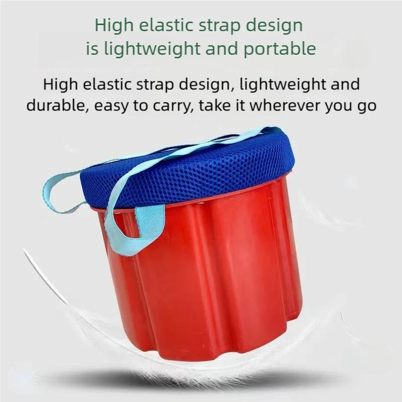 Garden Wearable Stool Lightweight Bench Chair Seat Round Stool Outdoor Fishing Chair for Outside Gardening Planting Fishing Farm image 3