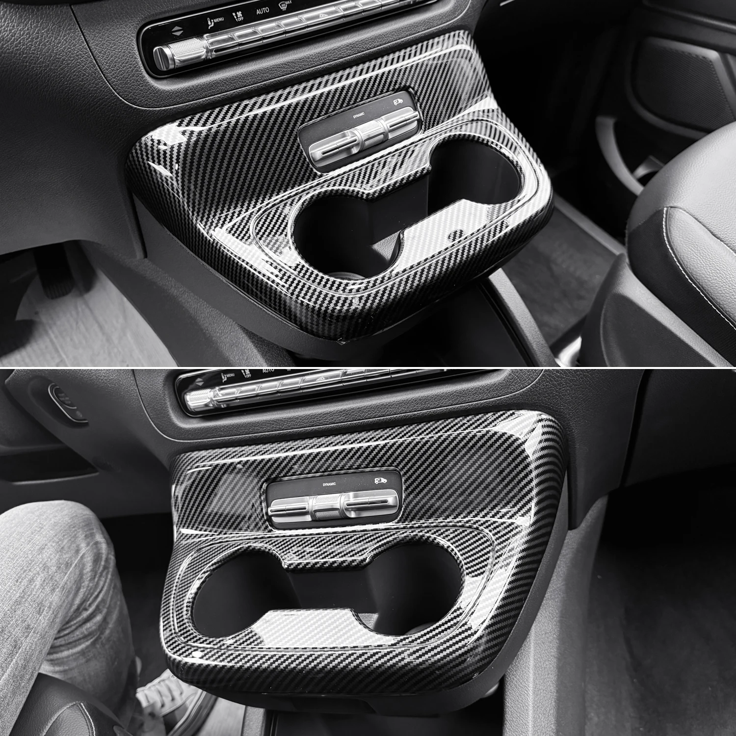 

Для Mercedes-Benz Vito 2024: Аксессуар для автомобиля – крышка подстаканника на переднее сиденье из АБС-пластика, 1 шт.