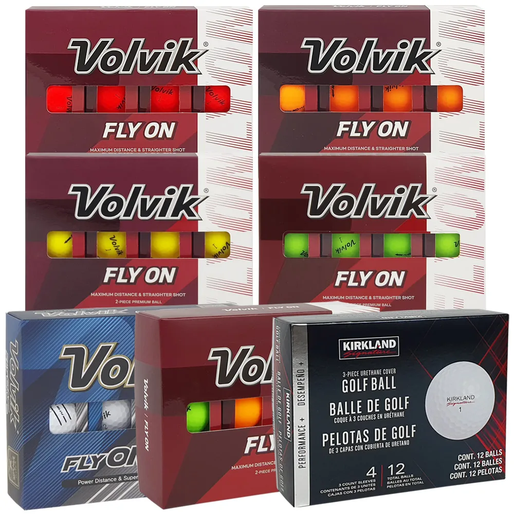 Volvik Curkland 2 piece 3 piece popular golf ball collection