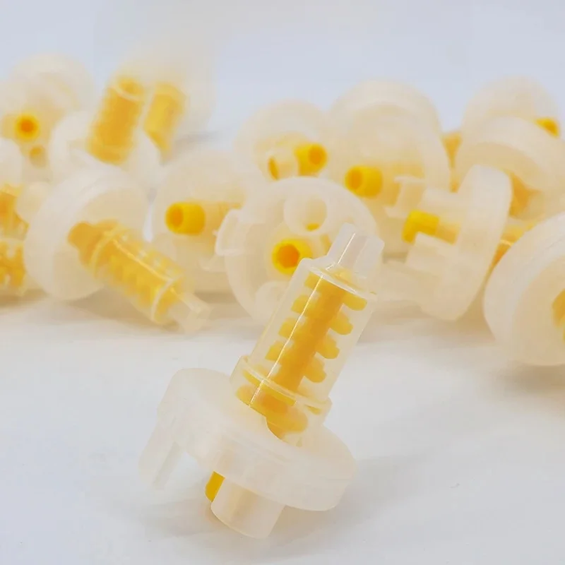 TJDent 50 Stück gelbe dynamische Dentalmischspitzen, Zahnmedizin-Abdruckmaterial für Druckmaschine, passend für Pentamix-Mischmaschine
