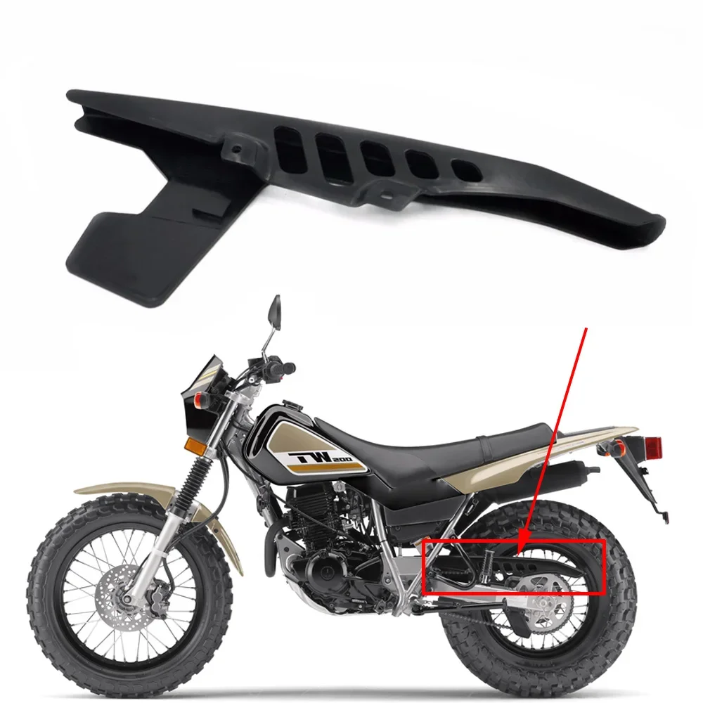 Plastikowa osłona tylnej zębatki łańcucha do Yamaha TTR250 TW200 TW225 XT225 TTR 250 TW 200 225 XT 225 Pit Dirt Bike — zdjęcie 2