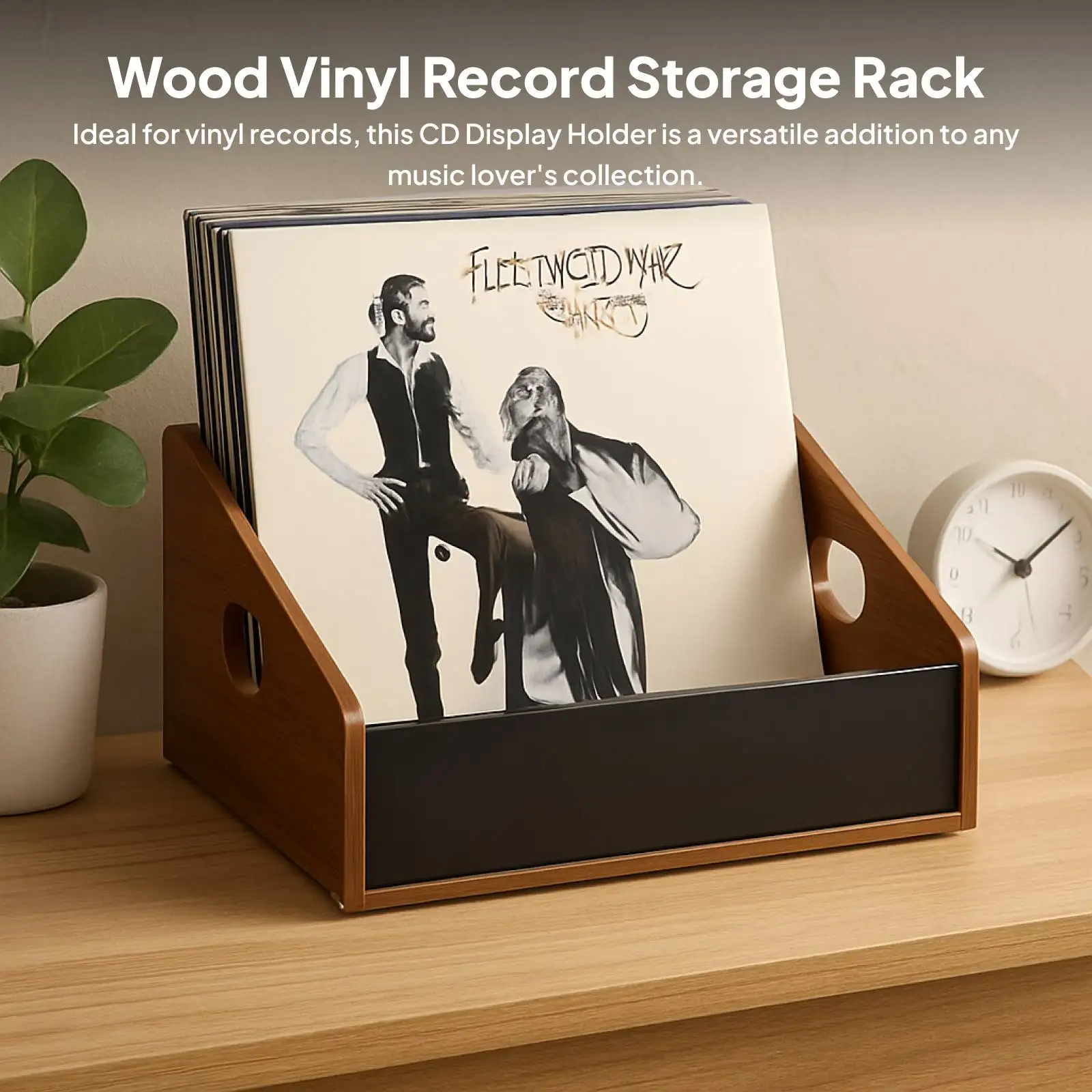 Wooden Vinyl Record… - image