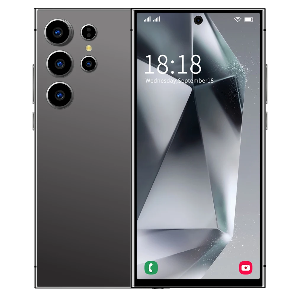 2026 HOT S26 Ultra NEW 7.3HD Global Edition Original Smart Dual Card 7800mAh Battery Facial Recognition Function