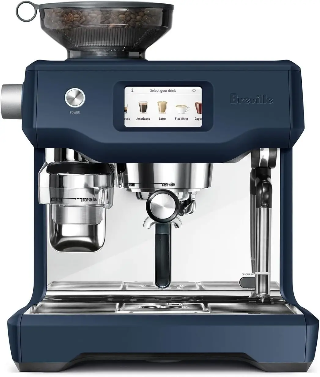 FREE SHIP NOW!!!  Brevilles BES990BSS Fully Automatic Espresso Machine Oracle Touch Coffee Machine