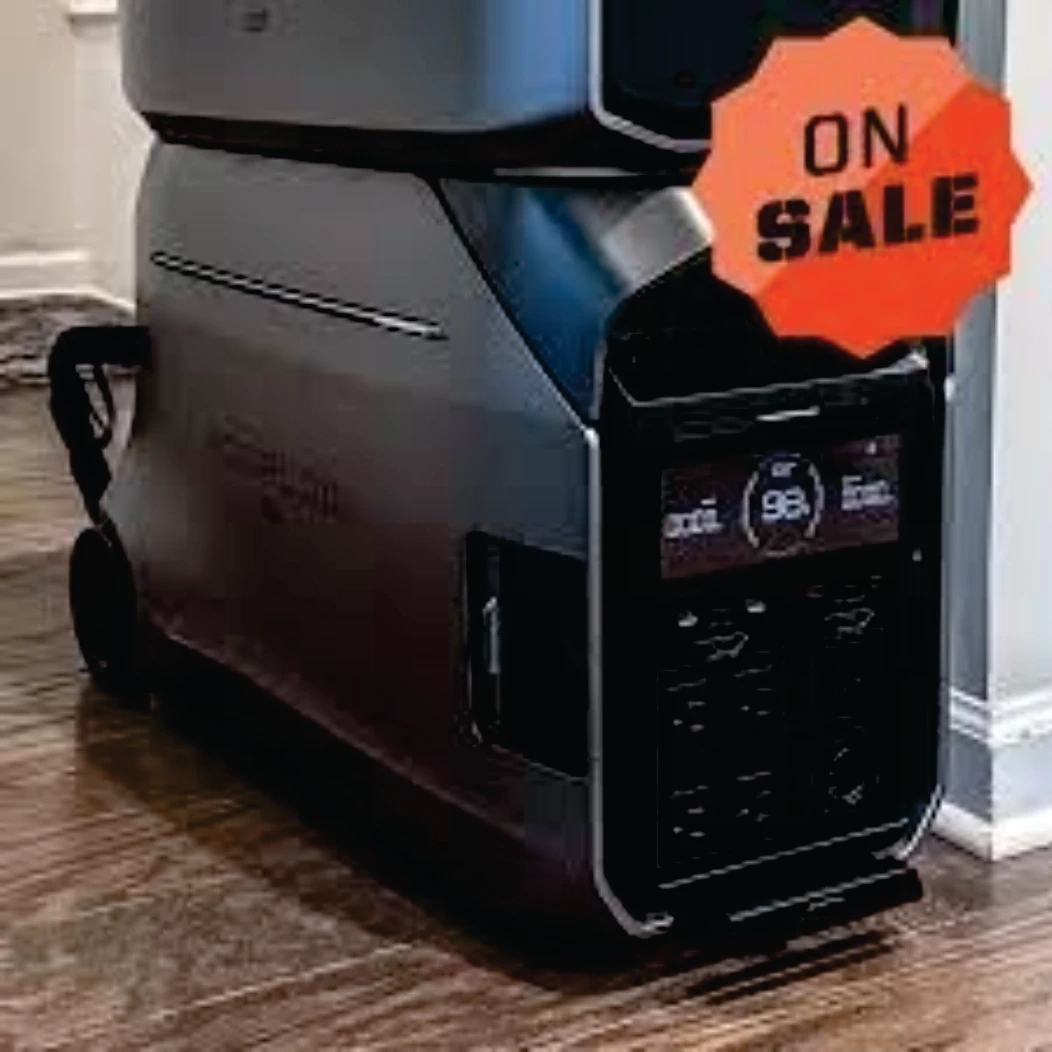 

SH | Promo Price ECOFLOW DELTA Pro 3 Portable Power Station 4096Wh LFP Battery, Expandable to 48kWh, 120/240V 4000W AC Output