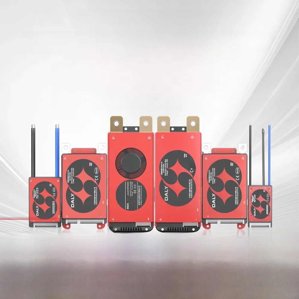 DALY BMS Li-ion 10S 36V 13S 14S 48V 16S 17S 60V LFP 4S 8S 16S 24V BMS z NTC 15A 20A 40A 60A 100A BMS z elementami metalowymi — 2