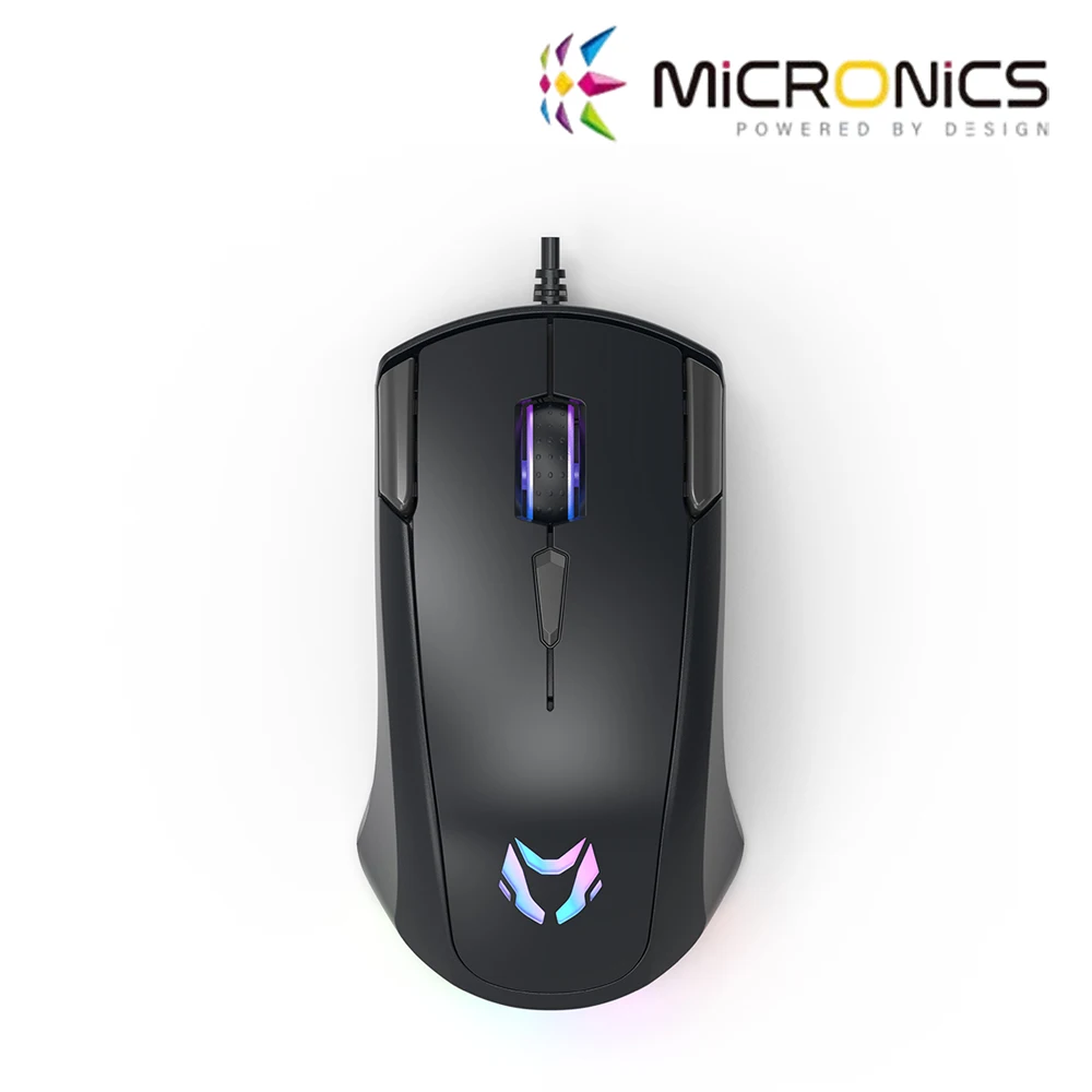 MANIC MICRANICS ZM1 RGB WIRELEed Gaming mouse (Black)