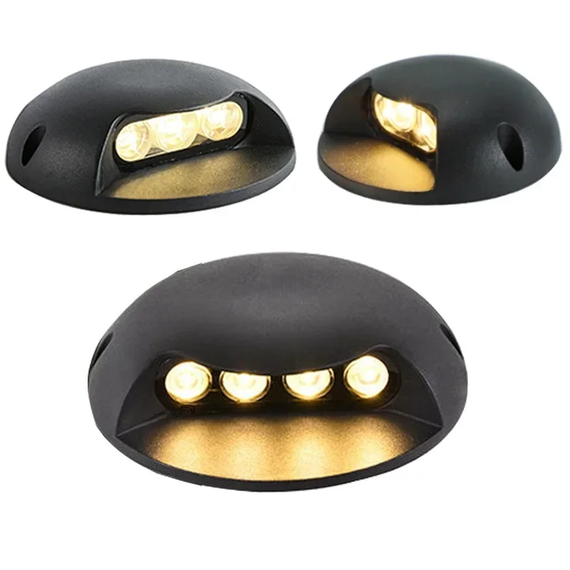 3W 6W 9W 12W IP68 LED étanche lumière souterraine extérieure sol jardin chemin sol enterré cour Spot paysage AC85-265V DC12V