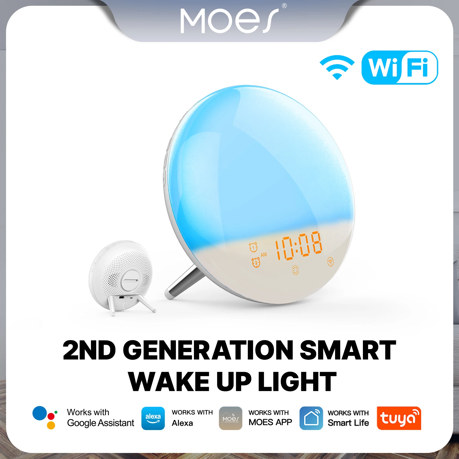moes-wifi-smart-wake-up-light-workday-alarm-clock-with-7-colors-sunrise-sunset-smart-life-tuya-app-works-with-alexa-google-home