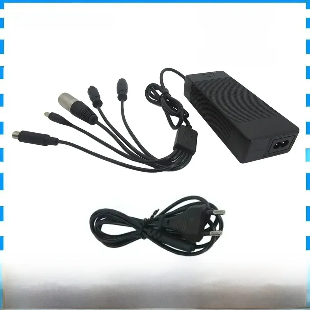 24V 36V 48V 2A Lithium Ladegerät 29,4V 42V 54,6V 2A Für 13S 48V Li-Ion Batterie Ladegerät DC GX12 GX16 XLRM Stecker