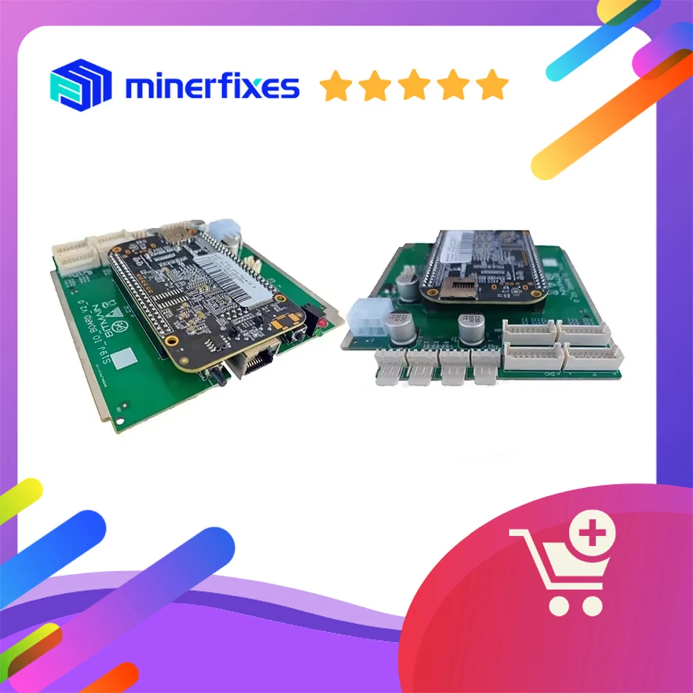 

Antminer S19J / S19J Pro BB BeagleBone Control Board Used For Bitmain Antminer S19J, S19J Pro Air-cooling Minerbitcoins Miner
