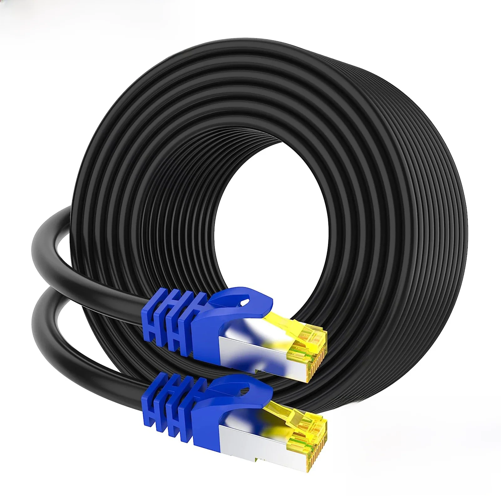 Kabel Ethernet Cat 8 40 Gb/s 2000 MHz SSTP RJ45 do użytku zewnętrznego i wewnętrznego, szybki kabel sieciowy do domu i biura — zdjęcie produktu 7
