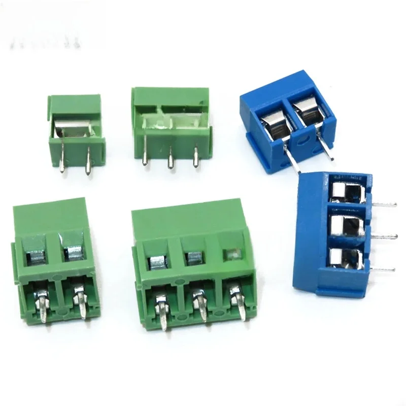 20 sztuk KF301 KF128 KF350 2P 3P 2PIN 3PIN zacisk śrubowy złącze złącze Splice 5mm 3.5mm — zdjęcie 2