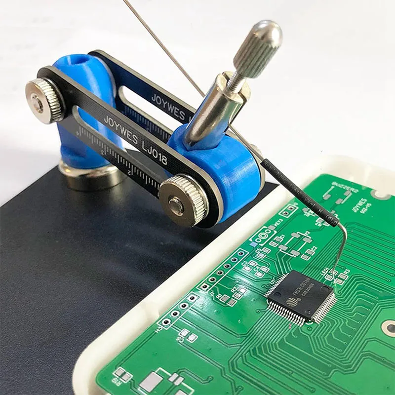 2 pezzi segnale di temporizzazione volante Test di riparazione dati PCB multimetro ago circuito fai da te strumento di saldatura elettronica sonda