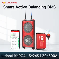 Daly Smart bms Active Balancer APP Board Bluetooth Battery Equalizer BMS Protection 3S 4S 7S 8S 10S 12S 13S 15S 16S 17S 20S 24S