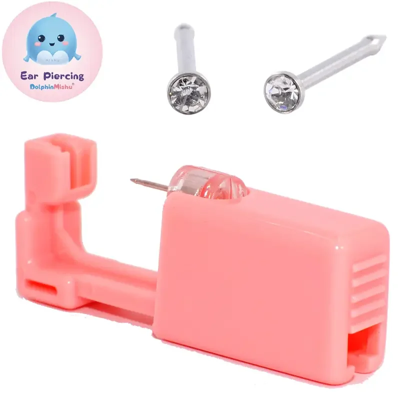Self Nose Piercing Gun Kit, Safety Tool