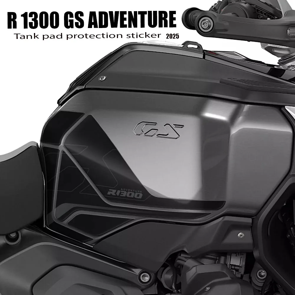 For R 1300 GS Adv 2025 Tank Side Adhesives R1300GS Adventure 2024 Fuel Tank Pad Sticker Protection Decals Motorcycle Accessories