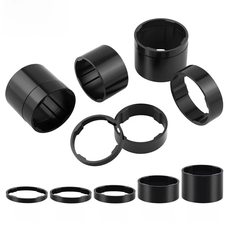 AliExpress MUQZI Bike Aluminum Headset Spacer 1-1/8 Inch Fork Washer 2 3 5 10 20mm Stem Spacer Bicycle Accessories