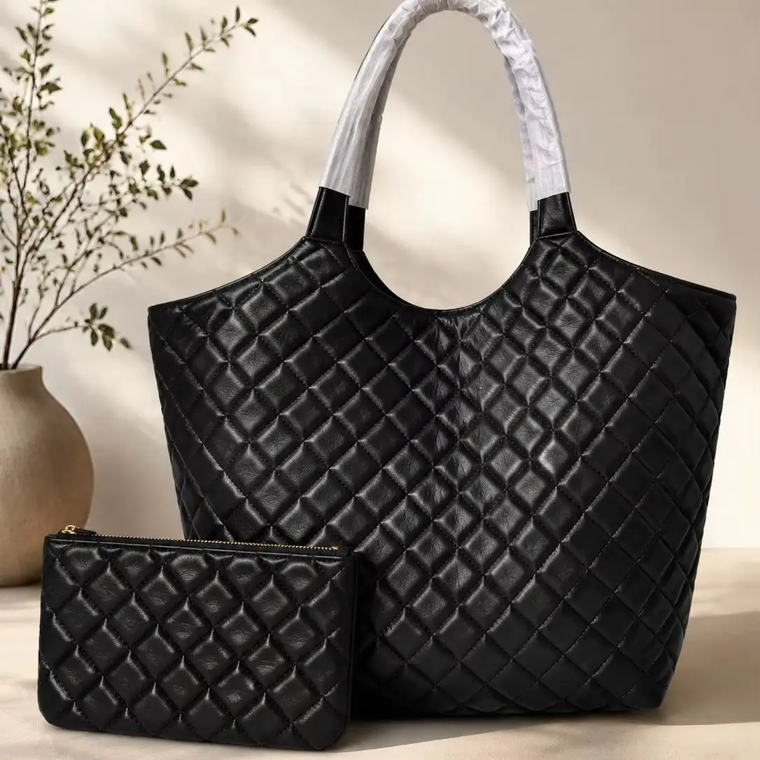 2026 New Luxury Bag Quilted Pattern Shopping Bag Tote Bag Size 39246cm