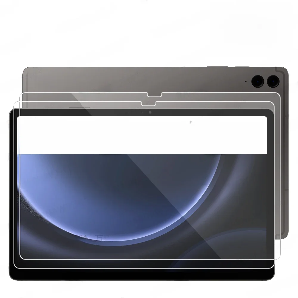 2 sztuki HD Scratch Proof Screen Protector Tempered Glass dla Samsung Galaxy Tab S9 FE+ Plus 12,4-calowy tablet SM-X610 X616B Folia — zdjęcie 2
