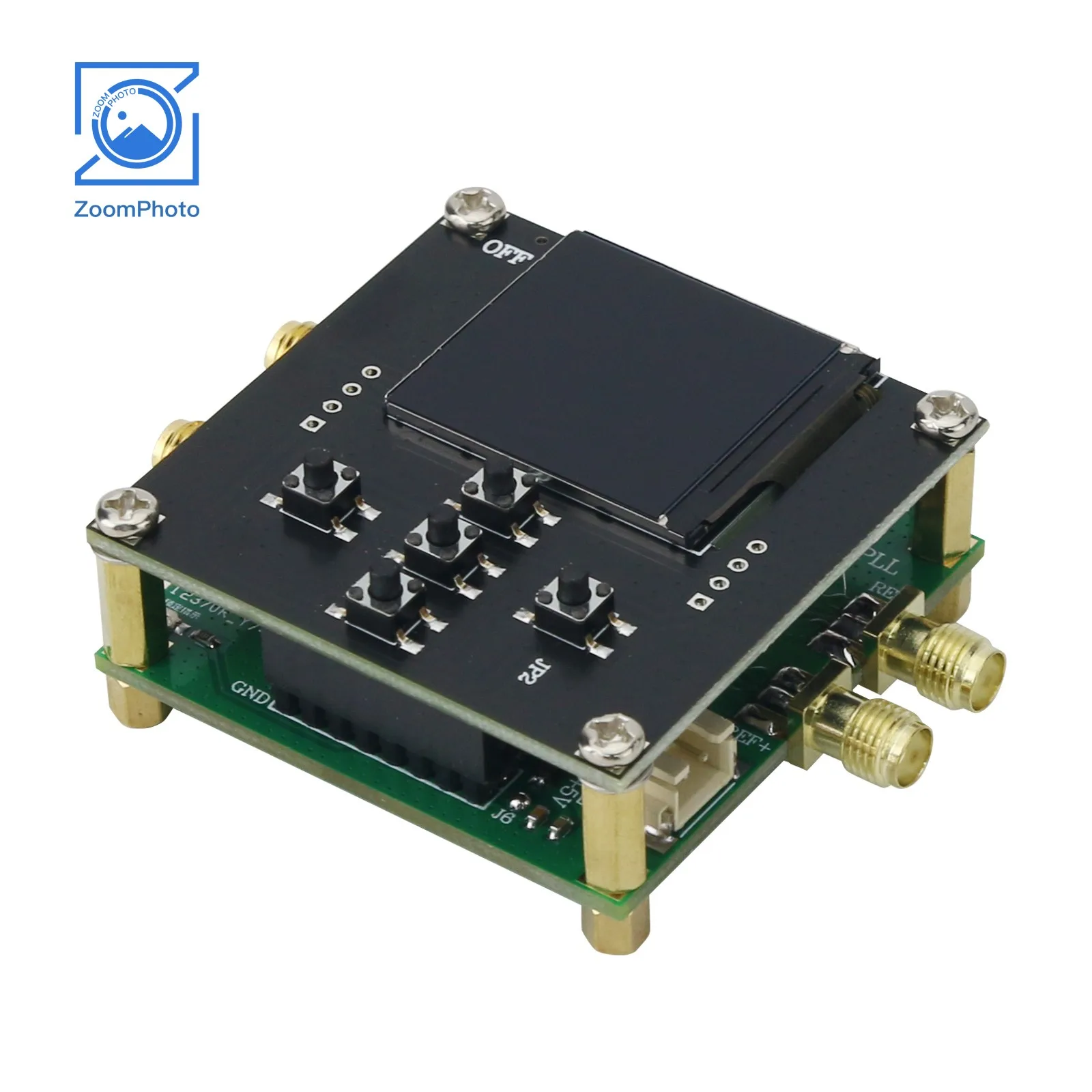 SMA 암 커넥터가 있는 고주파 위상 잠금 루프, PLL 코어 보드 + STM32 제어 보드, 10MHz-19GHz LMX2595 V3