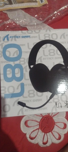 ATTACK SHARK L80 Ultra-Light Tri-Mode Gaming Headset Lightweight Wireless Gaming Headset for PC/PS4/PS5/Switch/Xbox photo review