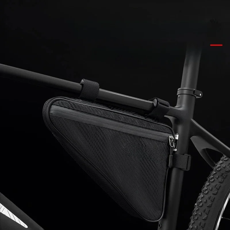 AliExpress NONE Waterproof Bike Triangle Bag Big Capacity MTB Frame Bag Portable Road Bicycle Leather Storage Bag Bike Accessory