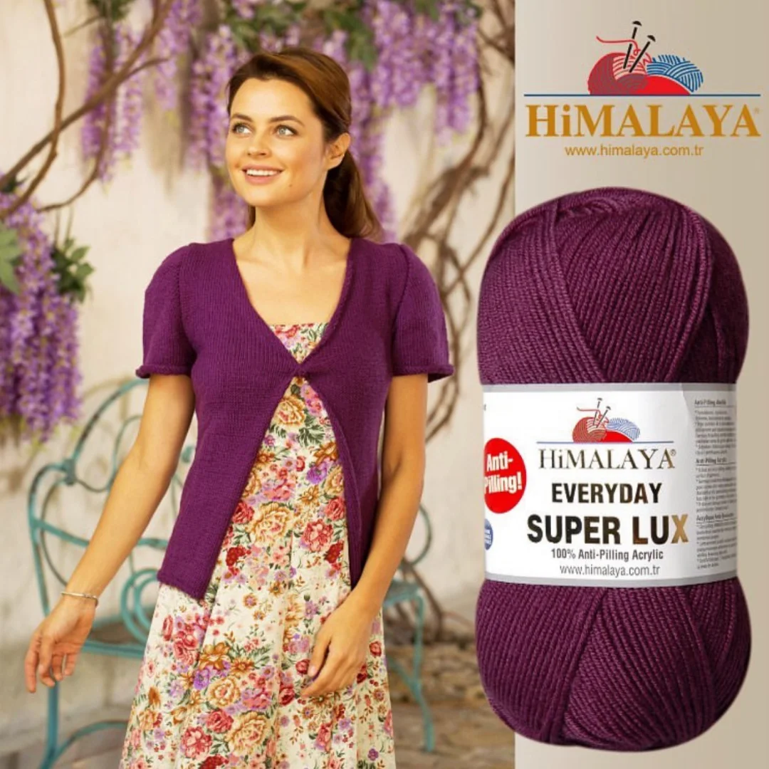 Himalaya Everyday Super Lux 100g Anti Pilling Yarn for Hand Knitting Crochet Thread DIY Baby Knitwear Scarf Shawl Sweater Beanie