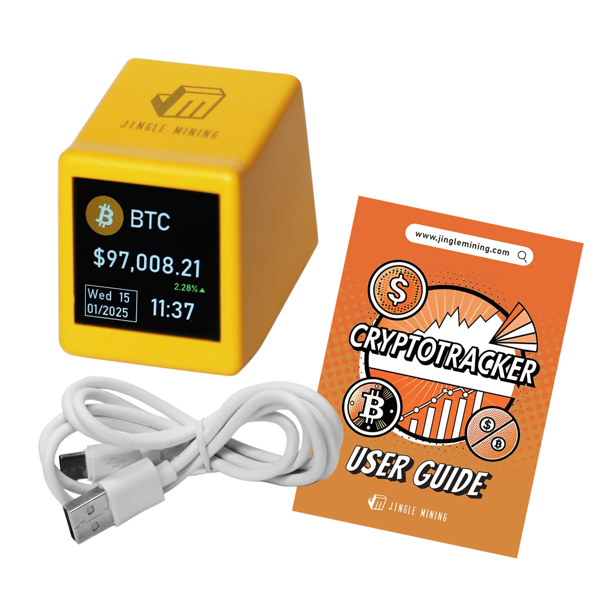 Jingle Mining Brand New CryptoTracker Real-time Insight into Cryptocurrency Price Fluctuations Fast Shipping