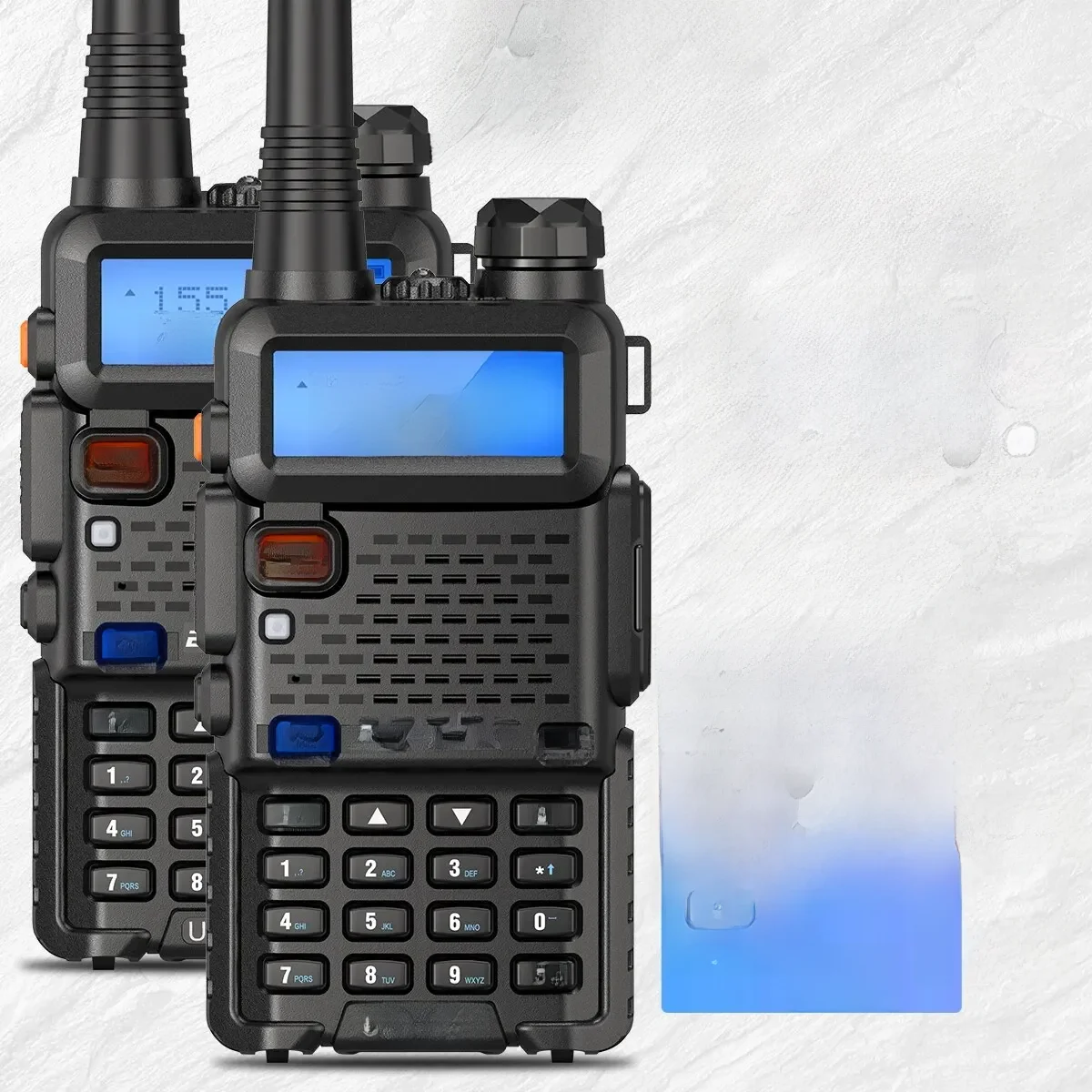 1/2PCS Baofeng UV 5R 5W 8W Walkie Talkie Ham CB Radio Dalekiego Zasięgu Dwuzakresowy VHF UHF FM Transceiver Dwukierunkowe Radio UV5R K5 Plus — zdjęcie 2