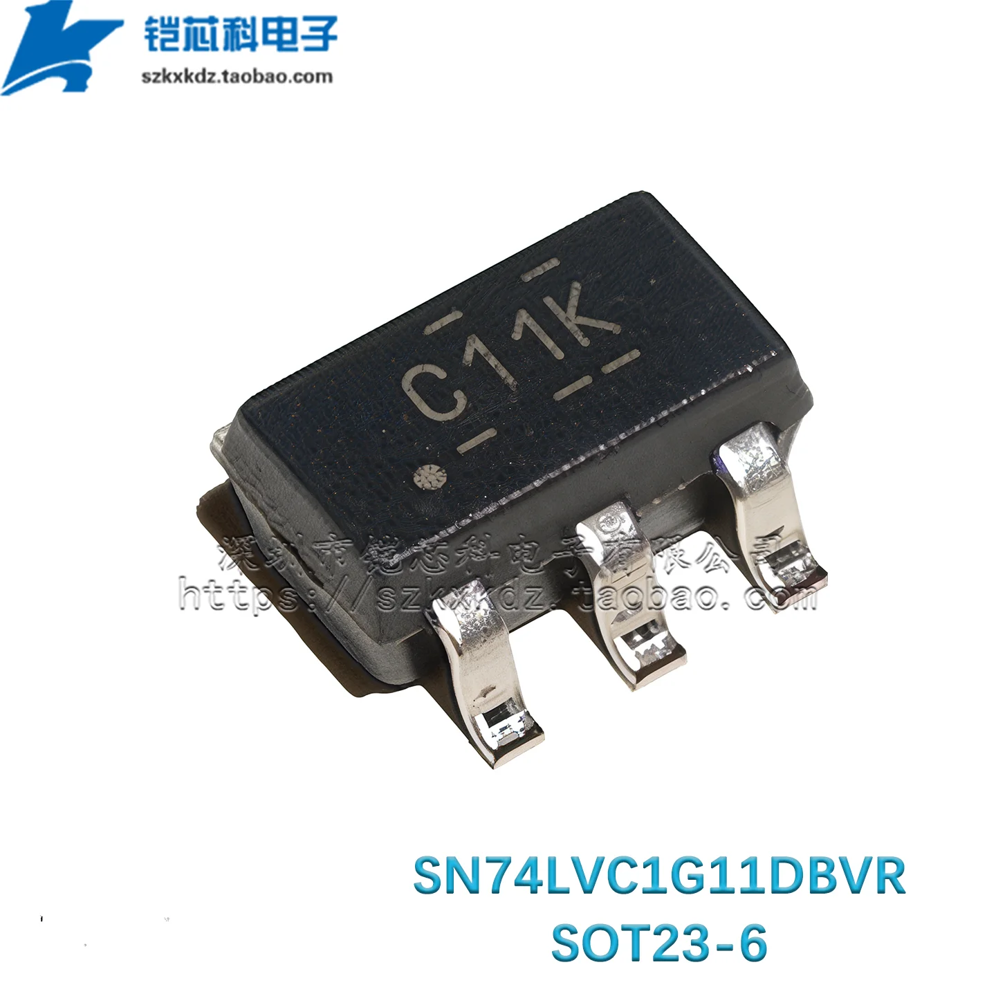 10Pcs Original New SN74LVC1G11DBVR SN74LVC1G11 74LVC1G11 C11* SOT23-6 SMD IC Single 3-Input Positive-AND Gate