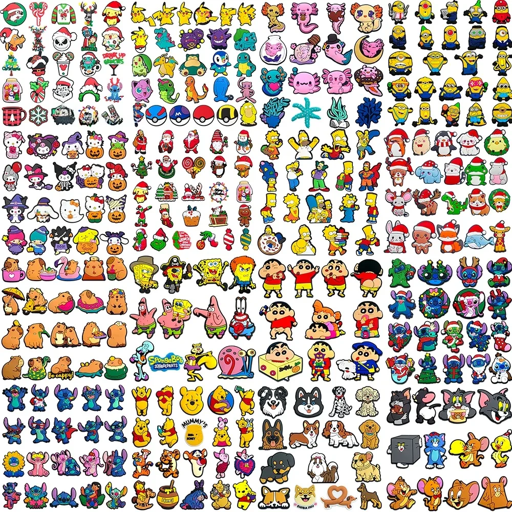 Breloques de Chaussures en PVC, Accessoires de Bricolage, Décorations Adaptées aux Sandales à Bulles, Nouvelle Collection