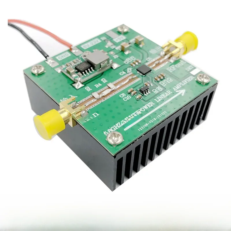 DYKB SE5004L 5GHZ - 5.8Ghz 2W wysokiej mocy liniowy wzmacniacz fal RF FPV sygnał transmisji obrazu dla Ham Radio WIFI 5.2G A — zdjęcie 2