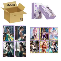 Carte da collezione di storie della dea all'ingrosso Premium ACG Anime Beautiful Sexy Character Booster Box carte collezionabili da collezione