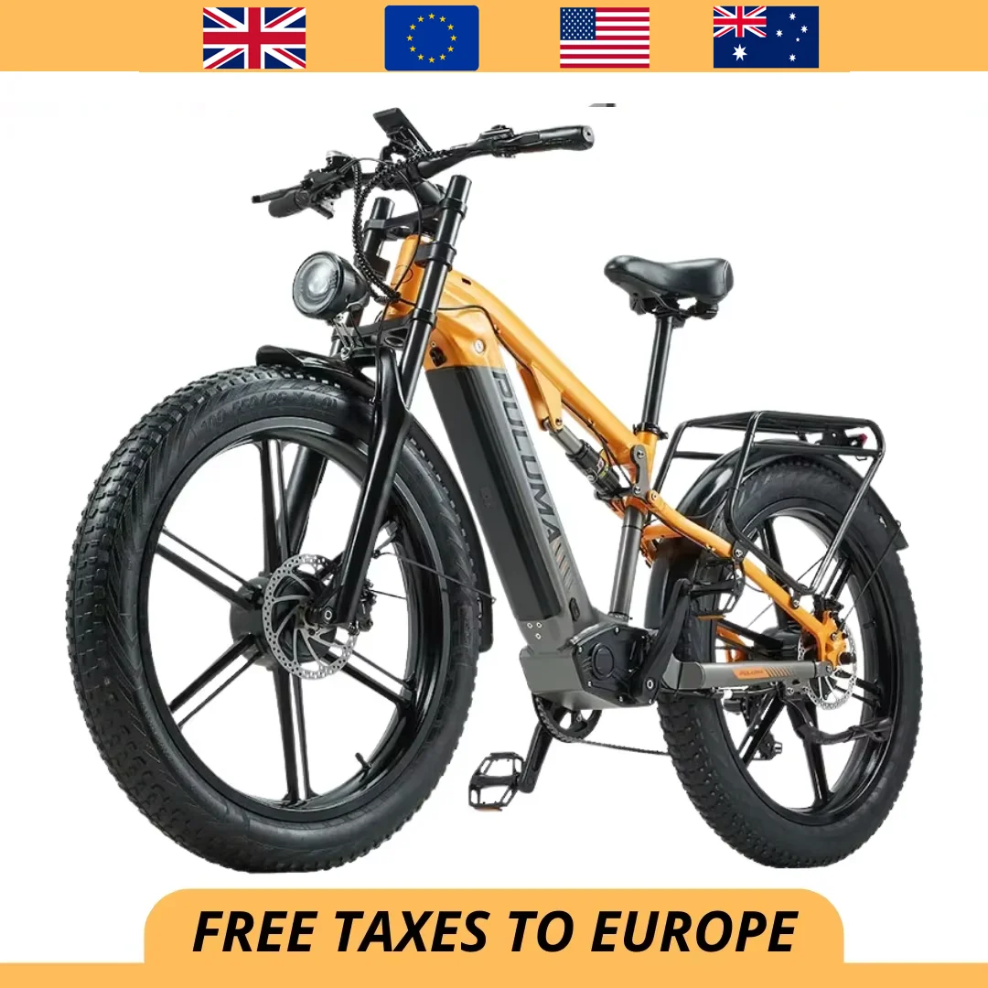 PULUMA bicicletas eléctricas 48V 20AH potencia máxima 3000W Motor 55 KM/H todoterreno VTT Ebike 26*4,0 neumáticos anchos bicicletas eléctricas motocicleta