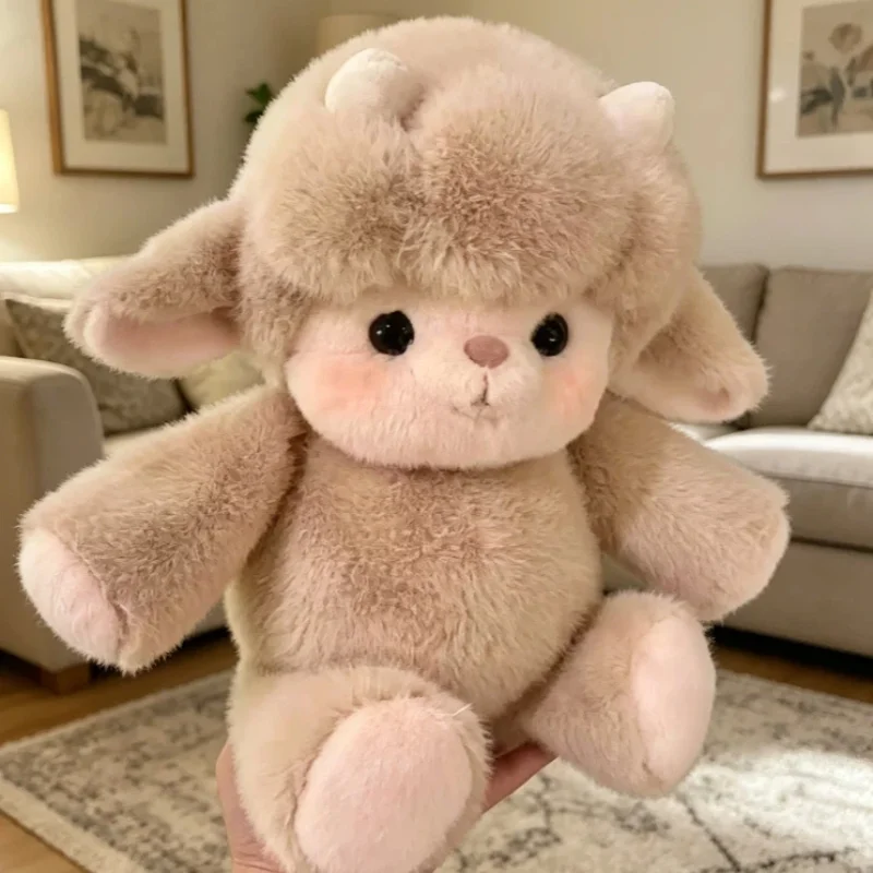 Running Panda Little Lamb Doll Cute Plush Toy Soothing And Sleeping Pillow Giving Good Friends  Holiday Surprise Gifts