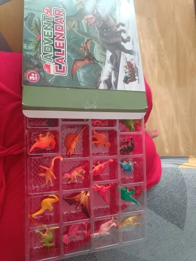 Advent Calendar 2026 Dinosaur Toys 24 Days Countdown Calendar to Christmas Surprise Toys Set with Different Dinosaur Figurine Gi photo review