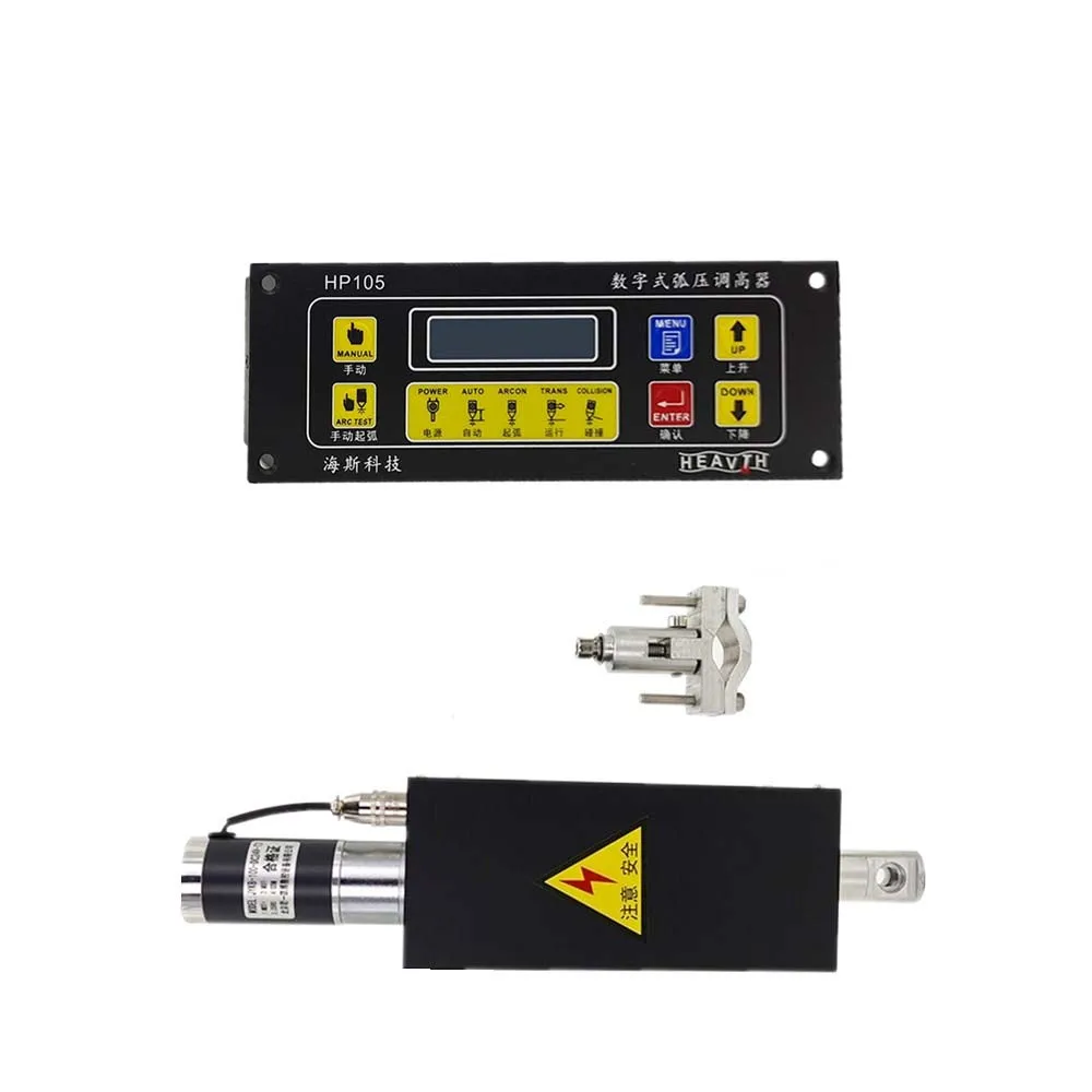 

THC+lifter Kit HP105 Torch Height Controller With Digital Display JYKB-100 24VDC-T3 Plasma Lifer For CNC Plasma Machine