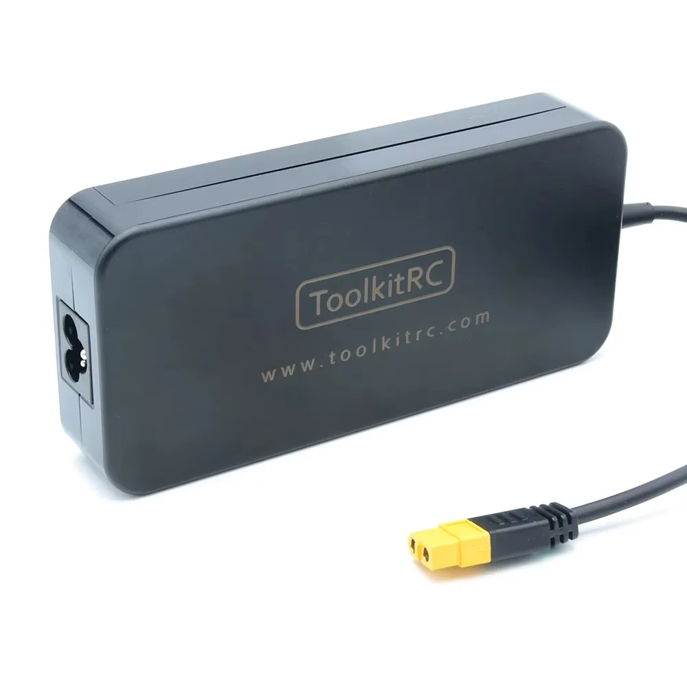 ToolKitRC ADP 200 واط مصدر الطاقة مع مخرج XT60 لشاحن ميزان البطارية طراز الطائرة بدون طيار RC مع مخرج XT60