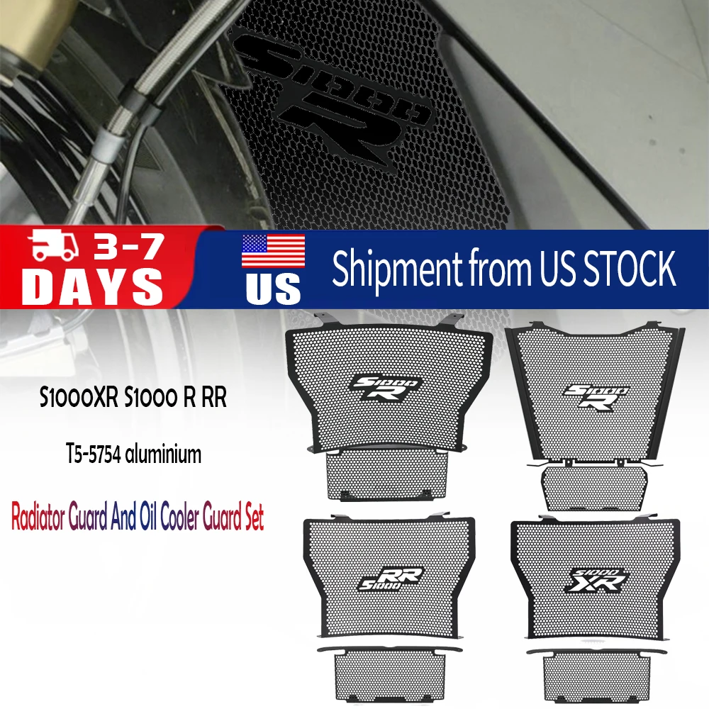 モーターサイクルラジエーターグリルカバー,bmw s1000rr hp4 s1000r s1000xr 2013-2024 2023 2021 2020 2019 2018 2017用プロテクター